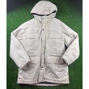 Vintage Anthony Foxx M Wool Blend Flannel Hooded 80s 90s Mountain Parka Utility